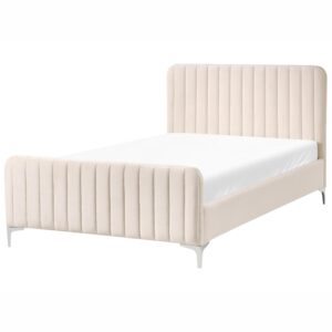 wohnli-moebel-suche-800001353290 Wohnli Möbelsuche - BETT mit Lattenrost 120/200 cm Hellbeige Lunan