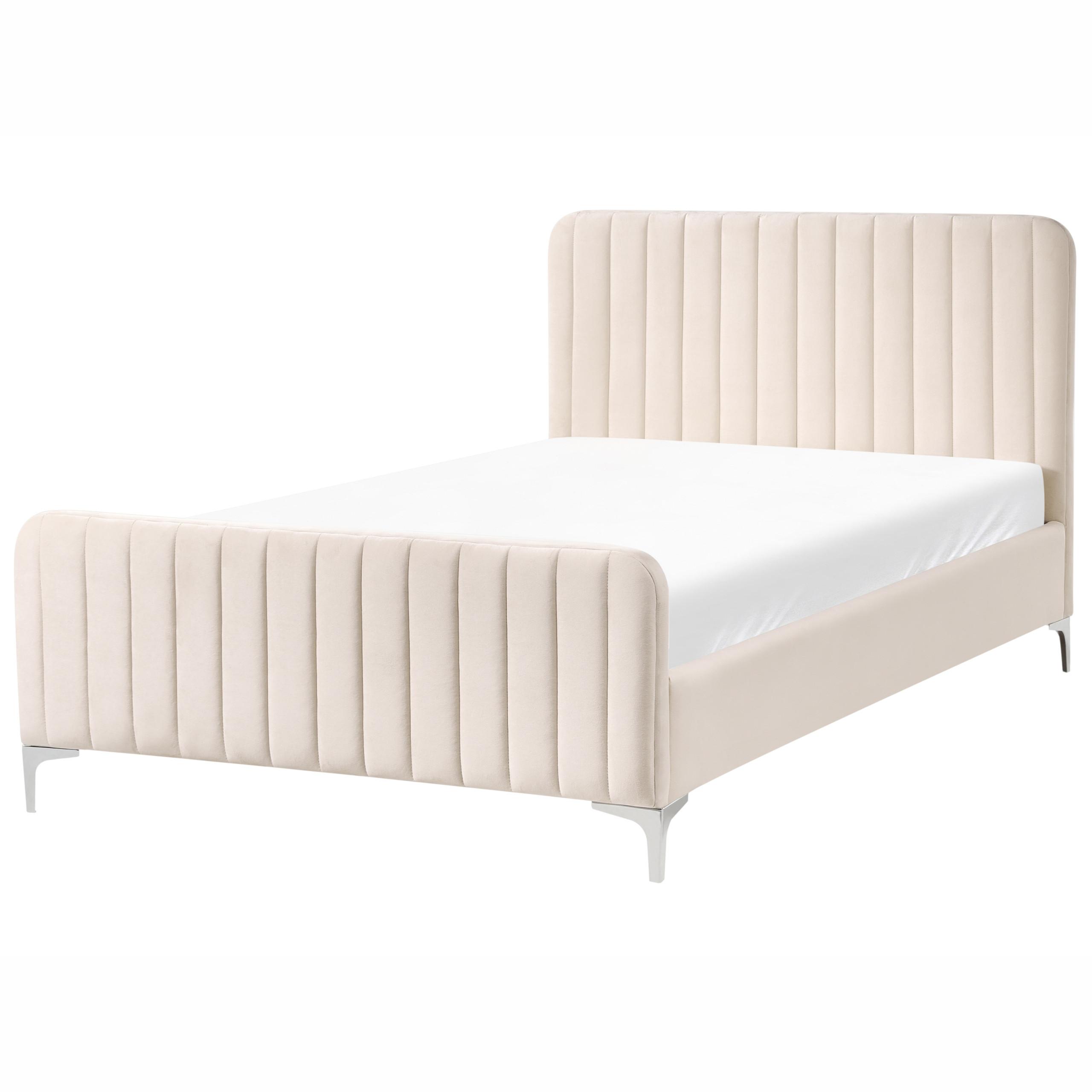 wohnli-moebel-suche-800001353290 Wohnli Möbelsuche - BETT mit Lattenrost 120/200 cm Hellbeige Lunan