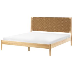 wohnli-moebel-suche-800001353307 Wohnli Möbelsuche - BETT mit Lattenrost 180/200 cm Hellbraun Brunemont