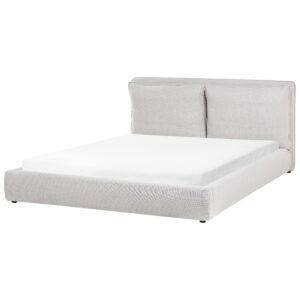 wohnli-moebel-suche-800001353311 Wohnli Möbelsuche - BETT mit Lattenrost 180/200 cm Hellgrau Bajonna