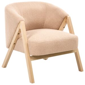 wohnli-moebel-suche-800001353312-1 SESSEL Beige Skei Textil Beliani Möbel > Sessel > Polstersessel Beige