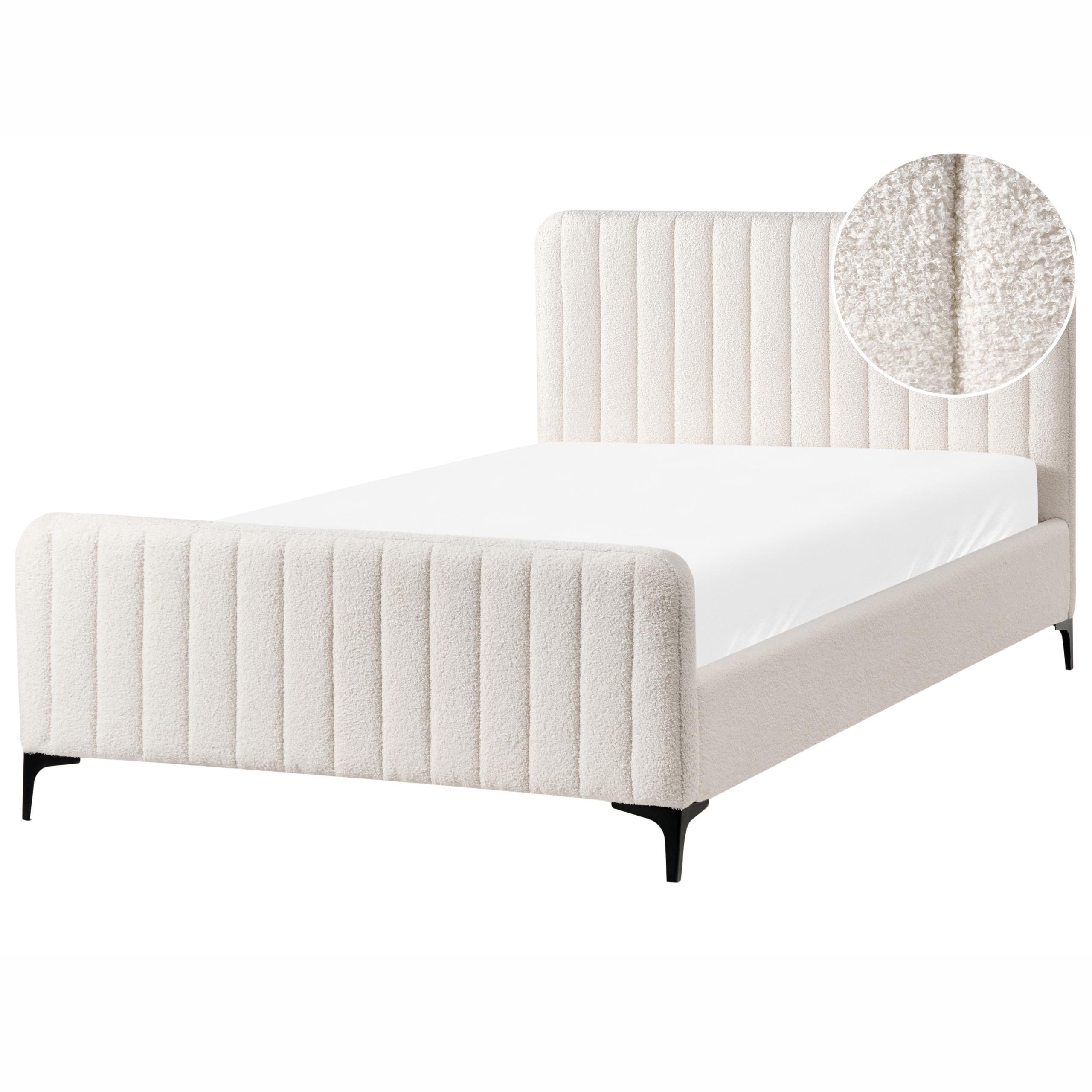 wohnli-moebel-suche-800001353323 Wohnli Möbelsuche - BETT mit Lattenrost 120/200 cm Cremeweiß Lunan