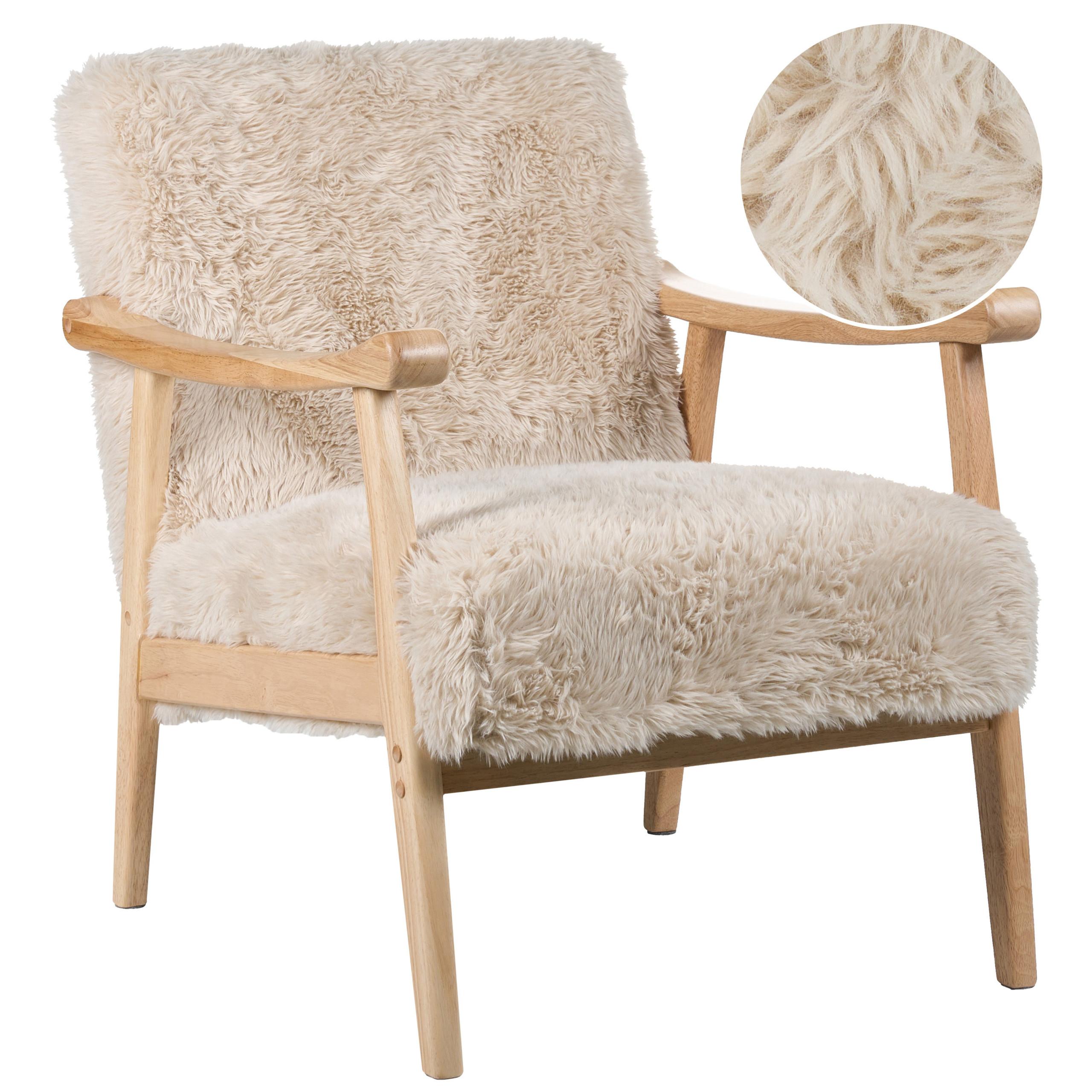 Wohnli Möbelsuche - SESSEL Hellbeige Leknes