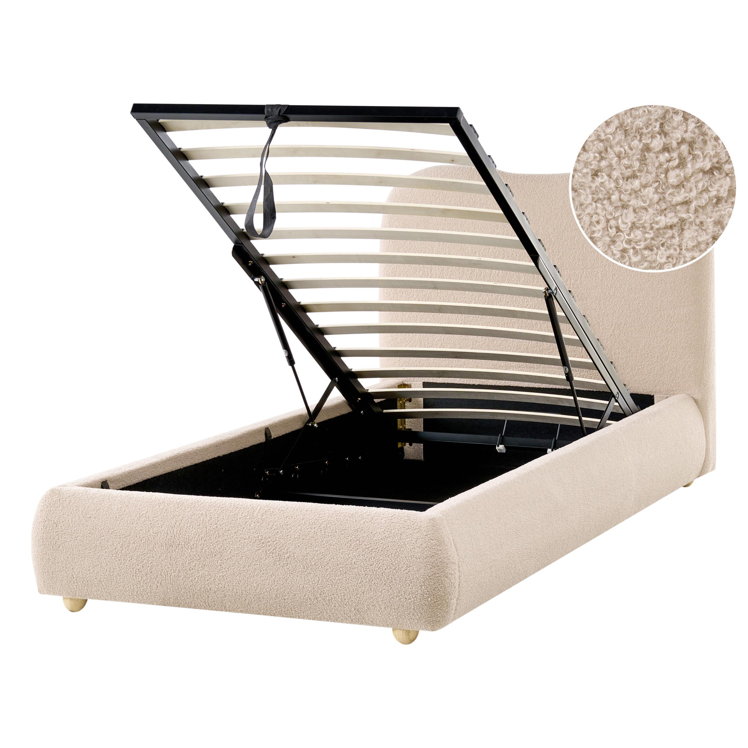 wohnli-moebel-suche-800001353361 Wohnli Möbelsuche - BETT mit Stauraum 90/200 cm Beige Blagnac