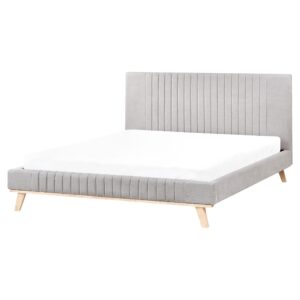 wohnli-moebel-suche-800001353370 Wohnli Möbelsuche - BETT mit Lattenrost 160/200 cm Hellgrau Talence