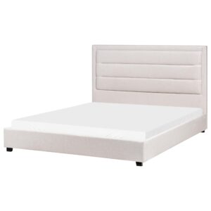 wohnli-moebel-suche-800001353377 Wohnli Möbelsuche - BETT mit Lattenrost 160/200 cm Hellbeige Rouen