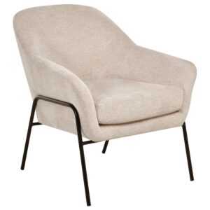 wohnli-moebel-suche-800001353395-1 SESSEL Beige Veddige Textil Beliani Möbel > Sessel > Polstersessel Beige