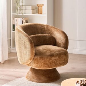 SESSEL Goldbraun Lieksa Textil Beliani Möbel > Sessel > Polstersessel Braun