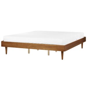 wohnli-moebel-suche-800001353446 Wohnli Möbelsuche - BETT mit Lattenrost 180/200 cm Braun Toucy