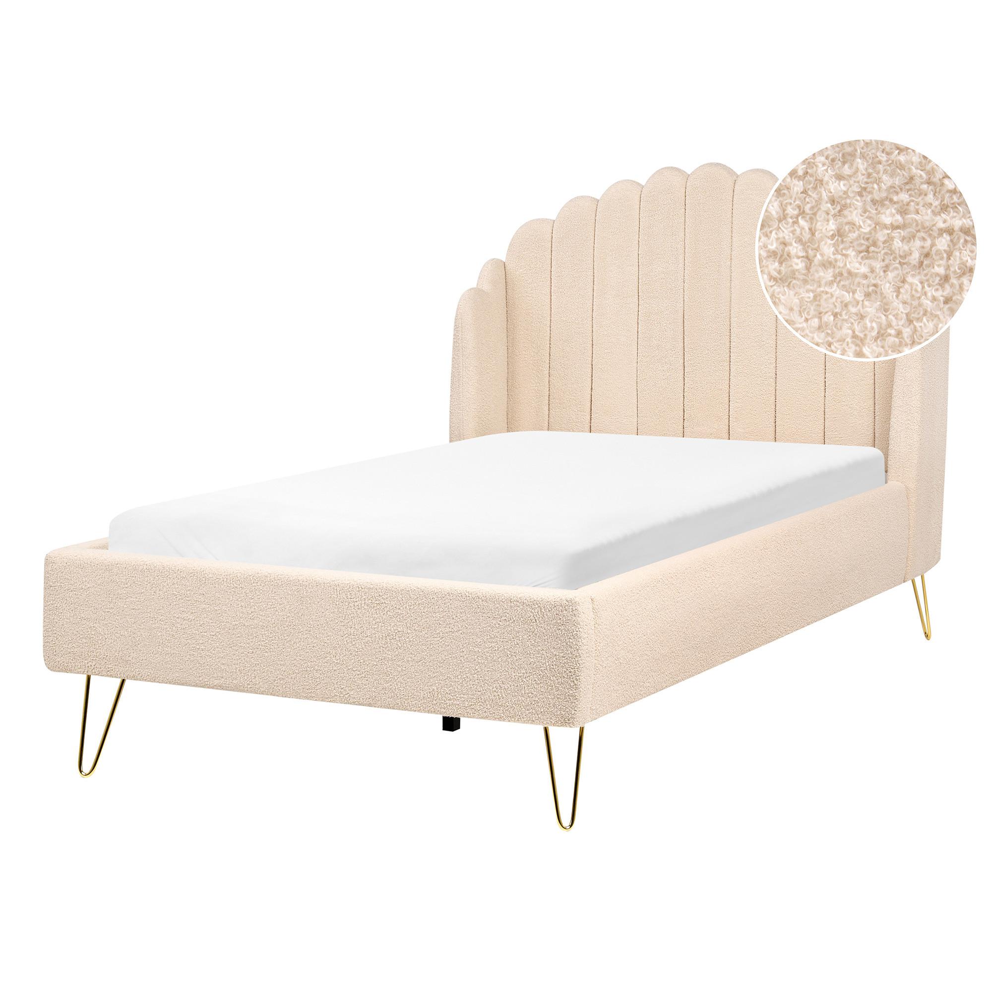 wohnli-moebel-suche-800001353461 Wohnli Möbelsuche - BETT mit Lattenrost 120/200 cm Beige Ambillou