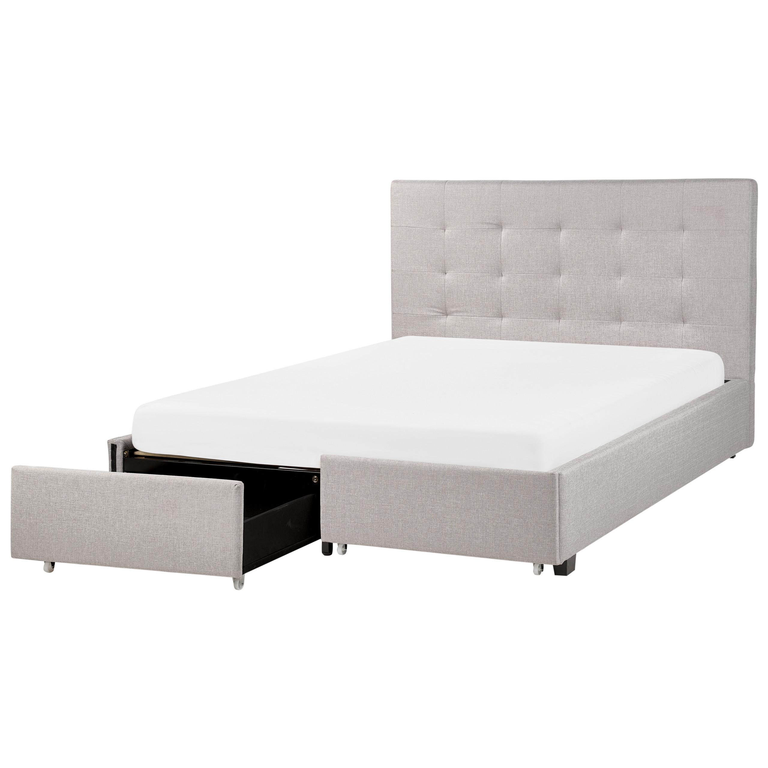 wohnli-moebel-suche-800001353465 Wohnli Möbelsuche - BETT 140/200 cm Hellgrau La Rochelle