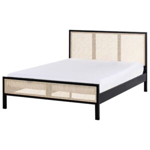 Wohnli Möbelsuche - BETT mit Lattenrost 140/200 cm Hellbraun Salernas