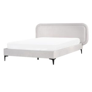Wohnli Möbelsuche - BETT mit Lattenrost 140/200 cm Hellgrau Suzette