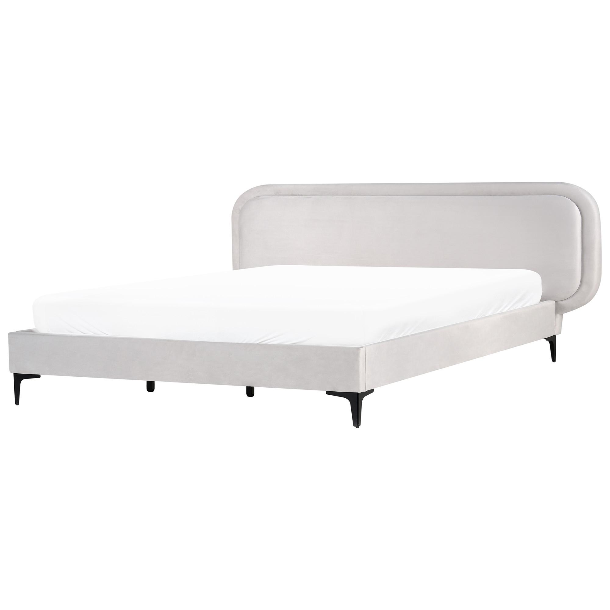 Wohnli Möbelsuche - BETT mit Lattenrost 180/200 cm Hellgrau Suzette
