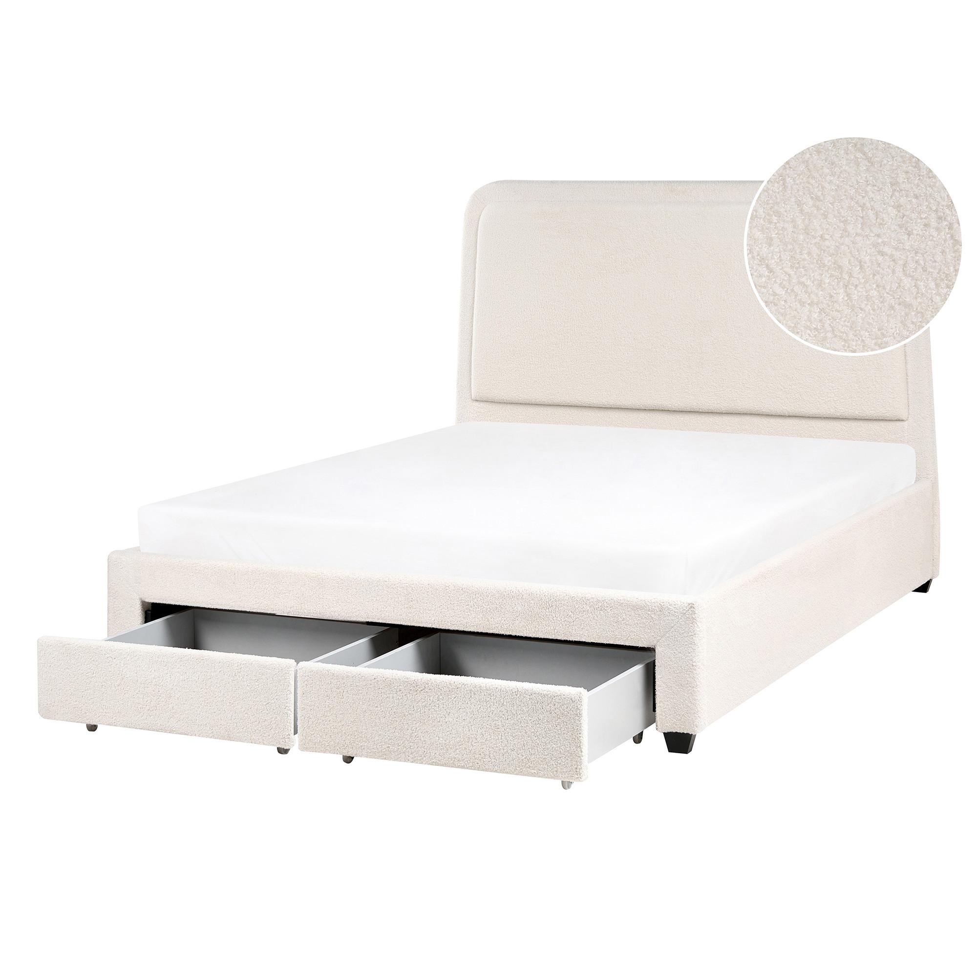 wohnli-moebel-suche-800001353488 Wohnli Möbelsuche - BETT 140/200 cm Cremeweiß Sardent
