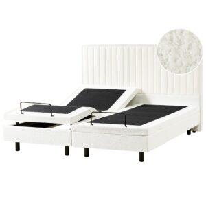 Wohnli Möbelsuche - BETT 180/200 cm Cremeweiß Duke II