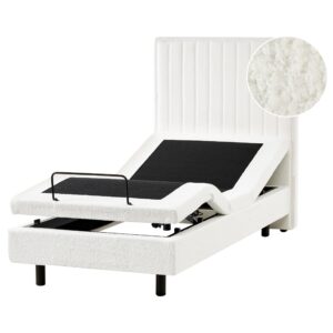 Wohnli Möbelsuche - BETT 90/200 cm Cremeweiß Duke II