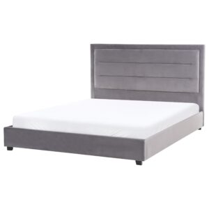 wohnli-moebel-suche-800001353604 Wohnli Möbelsuche - BETT mit Lattenrost 160/200 cm Dunkelgrau Rouen