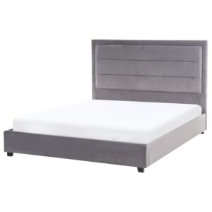 wohnli-moebel-suche-800001353611 Wohnli Möbelsuche - BETT mit Lattenrost 140/200 cm Dunkelgrau Rouen