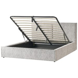 wohnli-moebel-suche-800001353695-1 BETT mit Stauraum 180/200 cm Schwarz Moissac Textil Beliani Möbel > Betten Schwarz