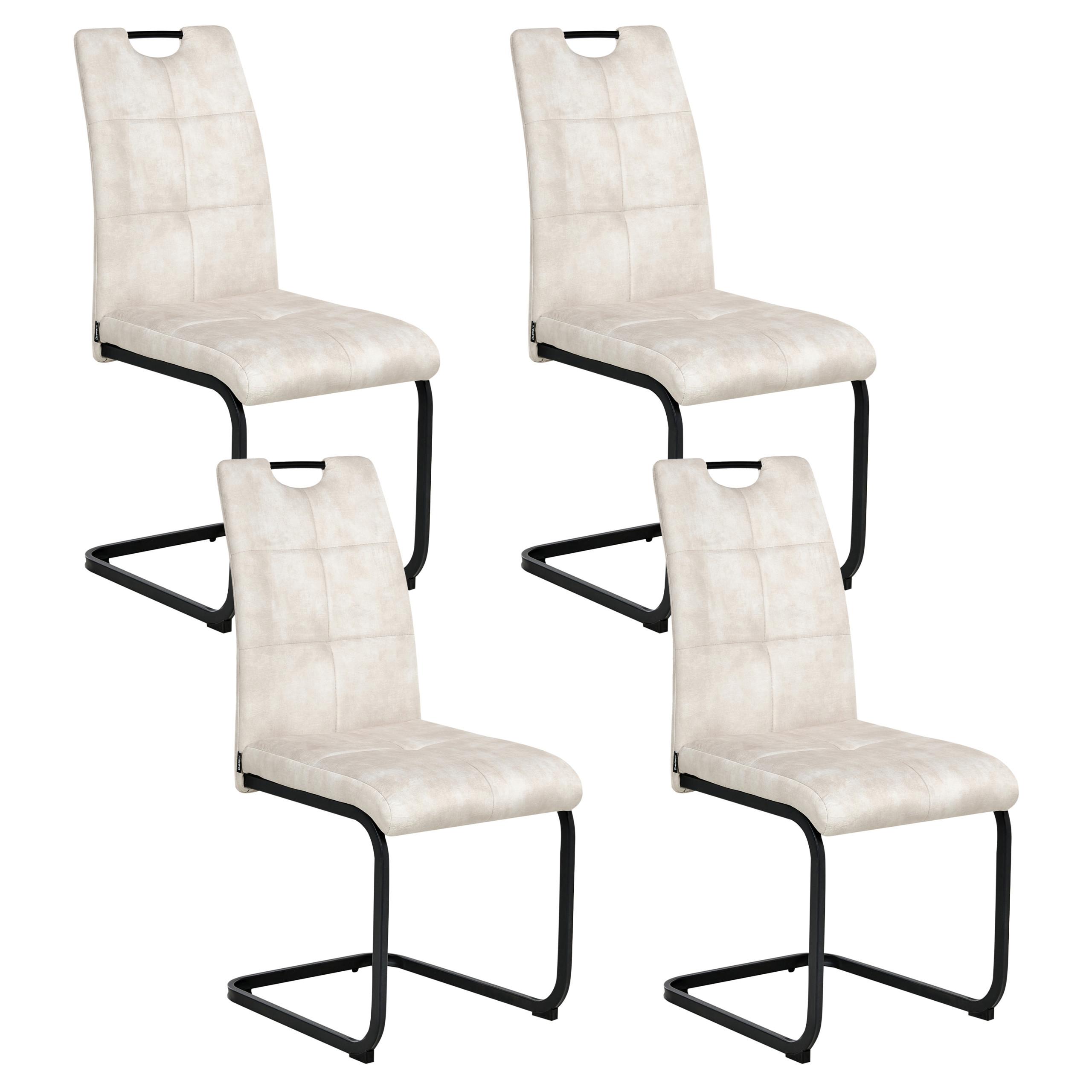 wohnli-moebel-suche-800001353723 Wohnli Möbelsuche - ESSZIMMERSTUHL 4er-Set Hellbeige Cisco