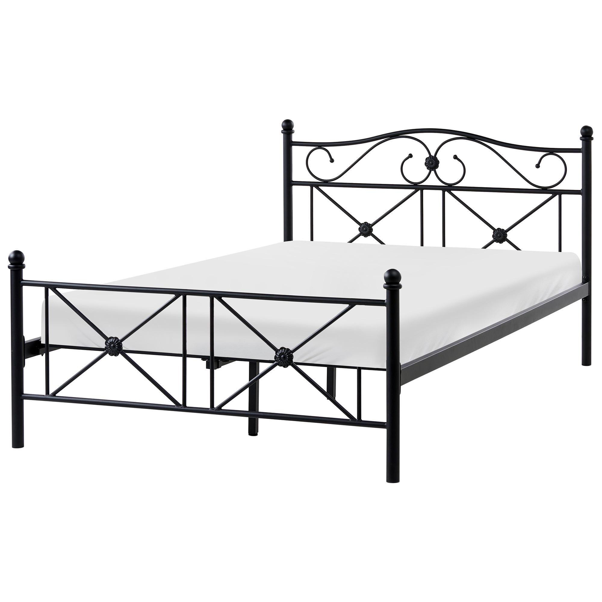 wohnli-moebel-suche-800001353785 Wohnli Möbelsuche - BETT mit Lattenrost 120/200 cm Schwarz Rodez