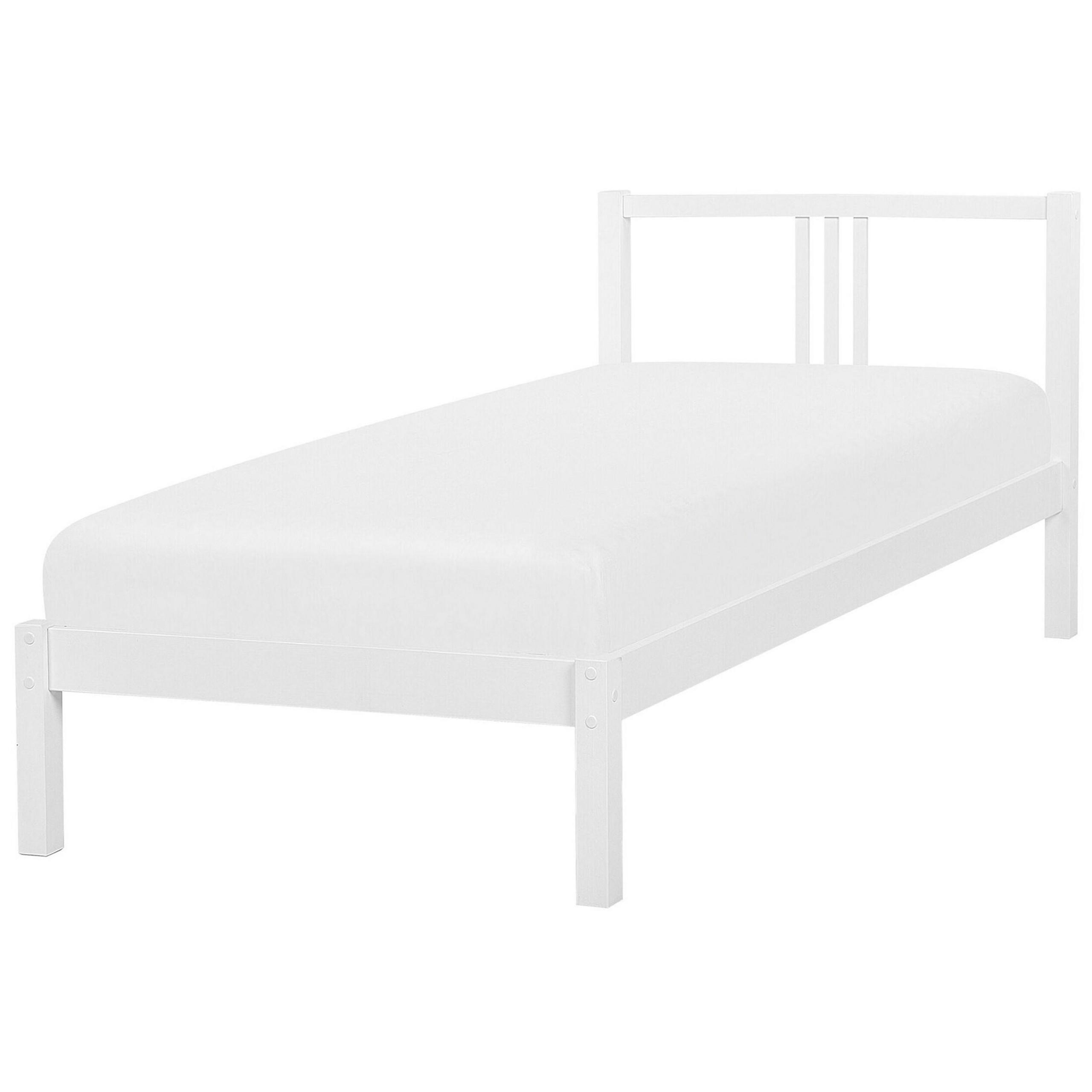 wohnli-moebel-suche-800001353790 Wohnli Möbelsuche - BETT mit Lattenrost 90/200 cm Weiß Vannes