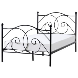 wohnli-moebel-suche-800001353793 Wohnli Möbelsuche - BETT mit Lattenrost 120/200 cm Schwarz Dinard
