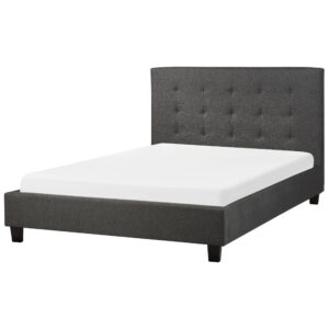 wohnli-moebel-suche-800001353798 Wohnli Möbelsuche - BETT mit Lattenrost 140/200 cm Dunkelgrau La Rochelle