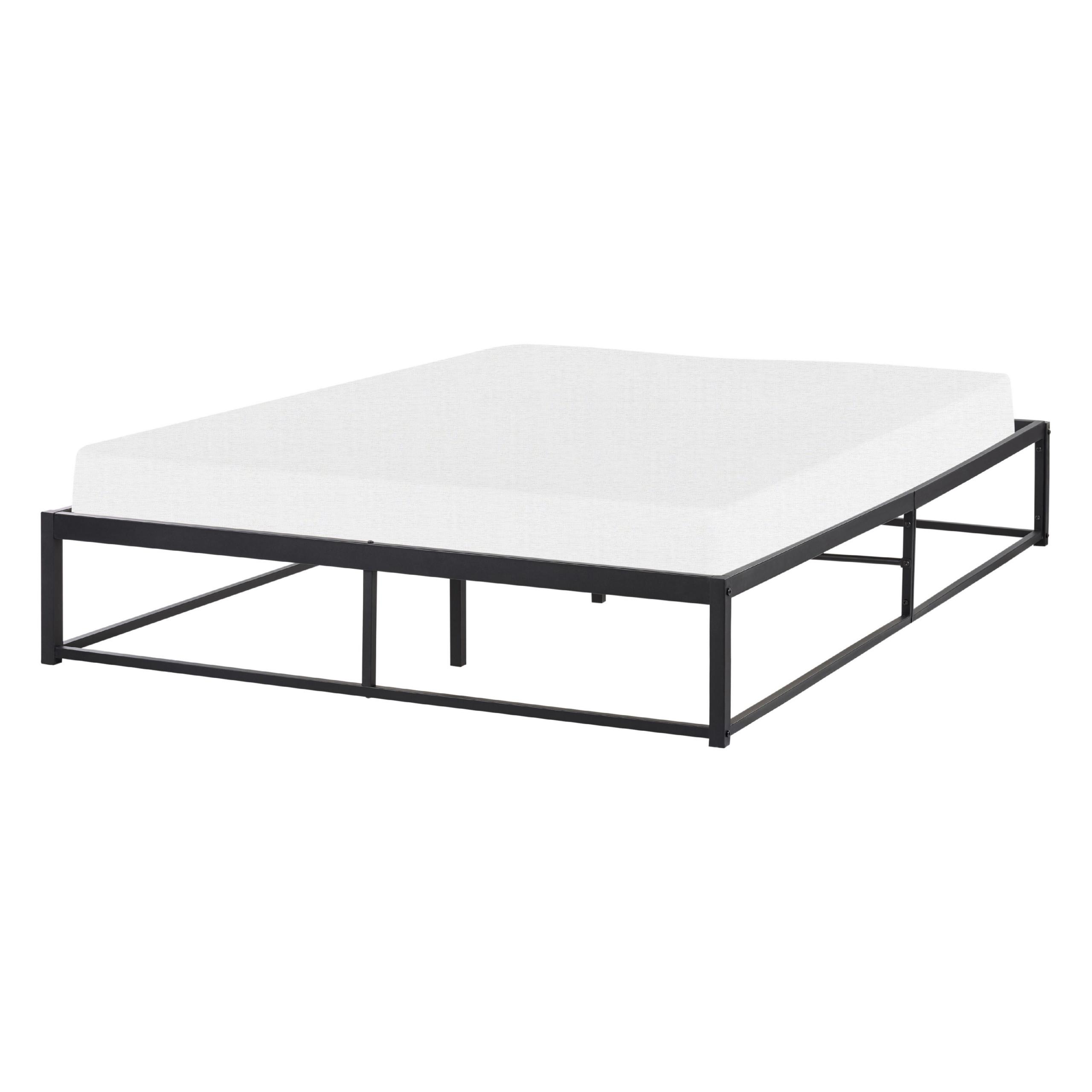 Wohnli Möbelsuche - BETT mit Lattenrost 140/200 cm Schwarz Viry