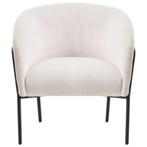 wohnli-moebel-suche-800001353837-1 SESSEL Hellbeige Krossen Textil Beliani Möbel > Sessel > Polstersessel Beige