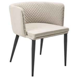 GARTENSTUHL 2er-Set Beige Limasson Textil Beliani Möbel > Sessel > Polstersessel Beige