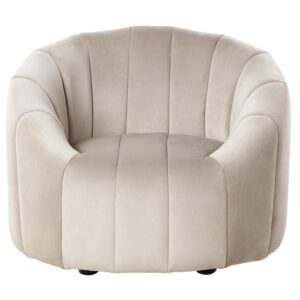 wohnli-moebel-suche-800001353851-1 SESSEL Beige Malung Textil Beliani Möbel > Sessel > Polstersessel Beige