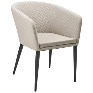 GARTENSTUHL 2er-Set Beige Curgos Textil Beliani Möbel > Sessel > Polstersessel Beige