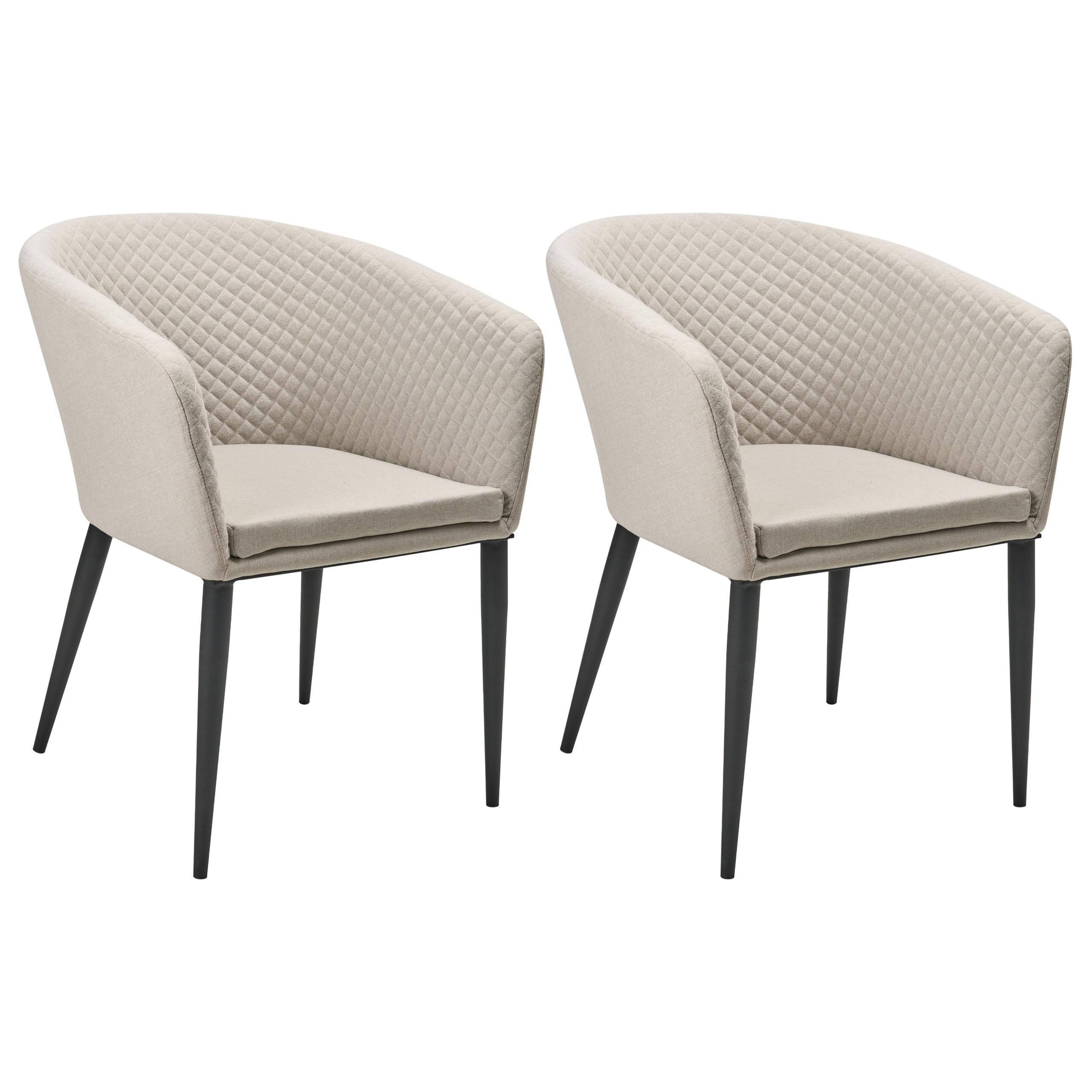 Wohnli Möbelsuche - GARTENSTUHL 2er-Set Beige Curgos