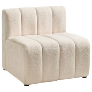 wohnli-moebel-suche-800001353856-1 SESSEL Hellbeige Kage Textil Beliani Möbel > Sessel > Polstersessel Beige