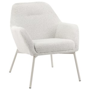 wohnli-moebel-suche-800001353861-1 SESSEL Cremeweiß Jabro Textil Beliani Möbel > Sessel > Polstersessel Weiß