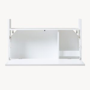 WANDSCHREIBTISCH Rautalampi Holzwerkstoff [en.casa] Möbel > Tische > Esstische Weiß