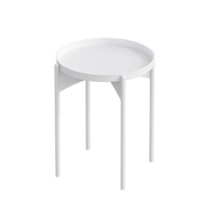 Wohnli Möbelsuche - BEISTELLTISCH mit runder Metallplatte H57 cm - COLE