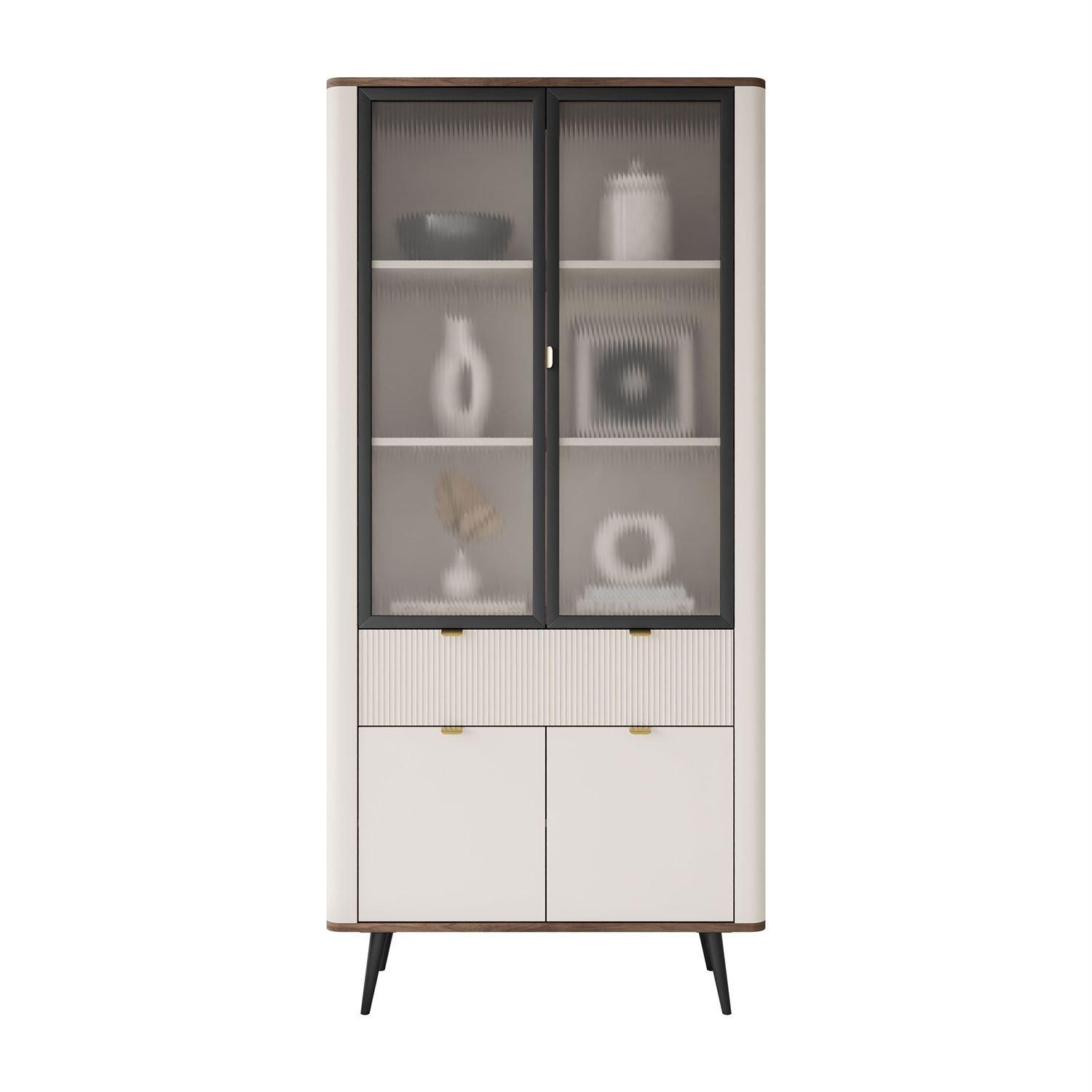 wohnli-moebel-suche-800001356469 Wohnli Möbelsuche - VITRINE AUTUMN 2D2W1S mit Schublade