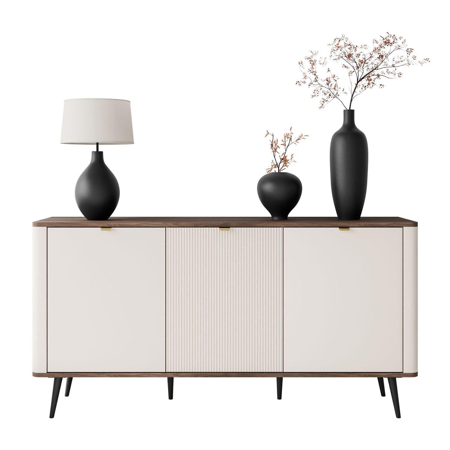 wohnli-moebel-suche-800001356508 Wohnli Möbelsuche - KOMMODE für das Schlafzimmer AUTUMN 3D mit geriffelter Front