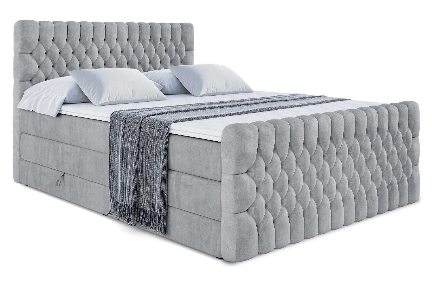 wohnli-moebel-suche-800001356861 Wohnli Möbelsuche - BOXSPRINGBETT SERENE-Z KING - 180 x 200 - H3/H4 - Grau
