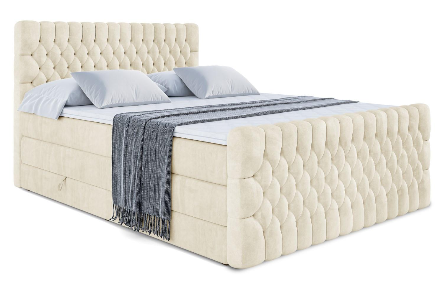 wohnli-moebel-suche-800001356981 Wohnli Möbelsuche - BOXSPRINGBETT SERENE-Z KING - 180 x 200 - H3/H4 - Beige