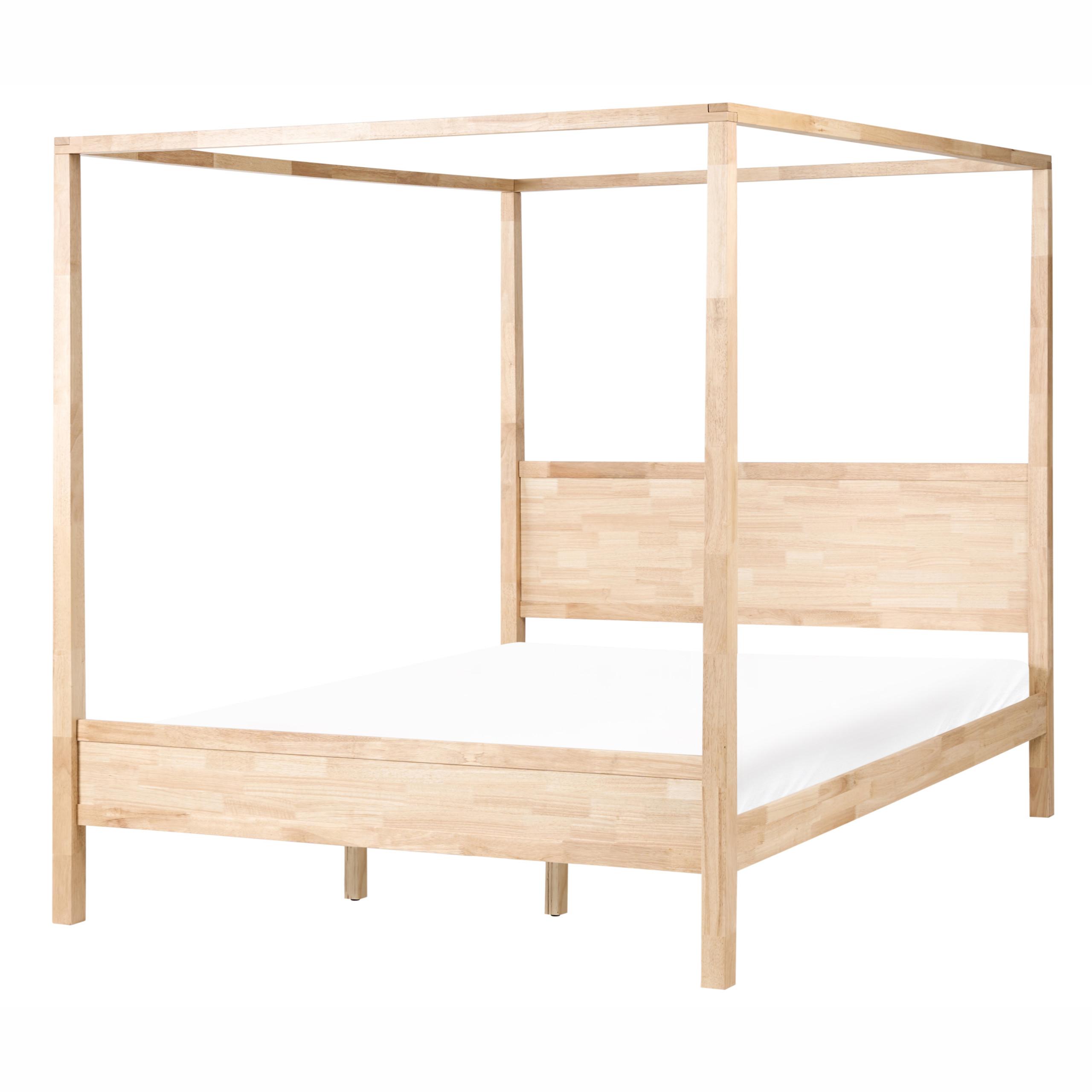 wohnli-moebel-suche-800001360683 Wohnli Möbelsuche - HIMMELBETT 180/200 cm Hellbraun Hauterives
