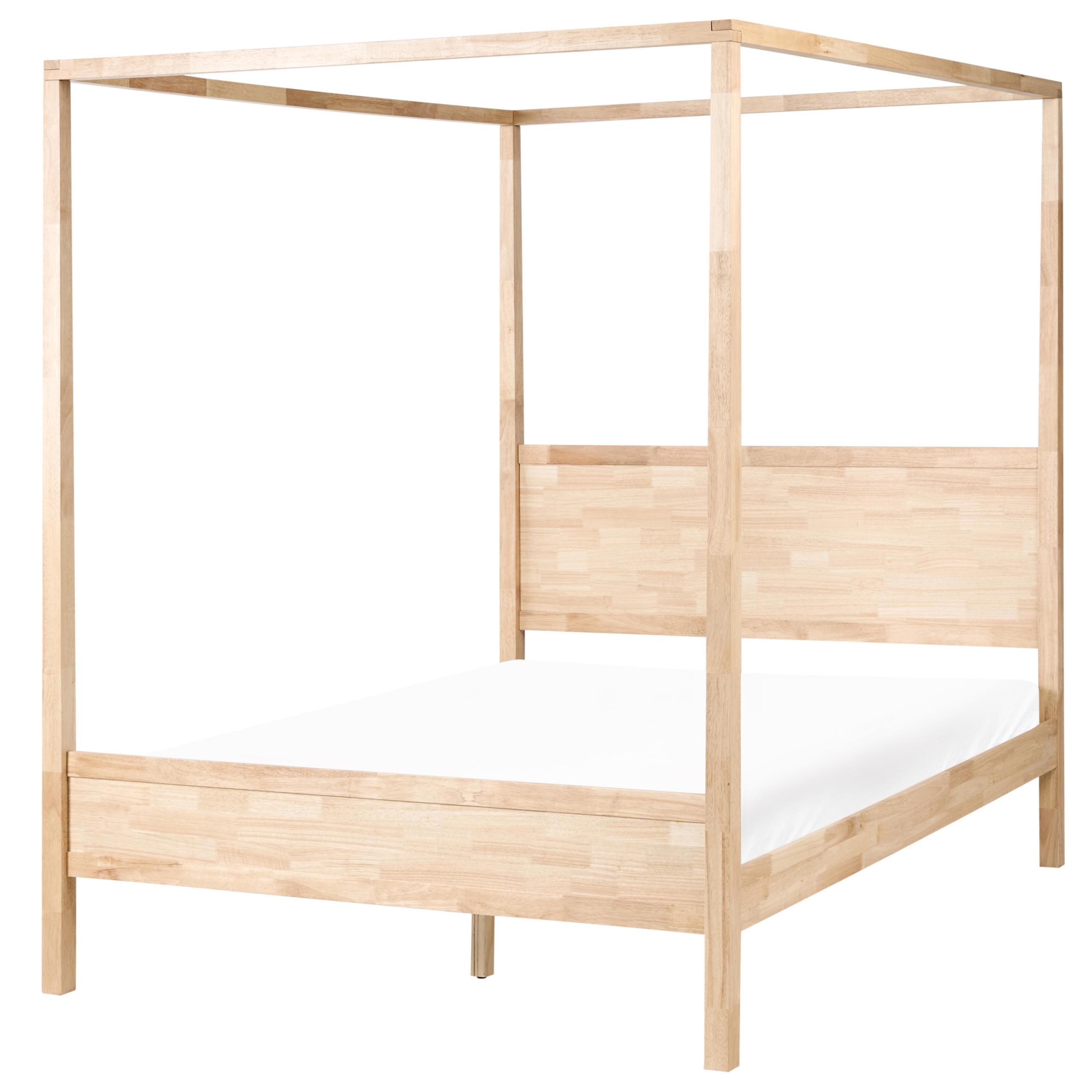 wohnli-moebel-suche-800001360686 Wohnli Möbelsuche - HIMMELBETT 160/200 cm Hellbraun Hauterives
