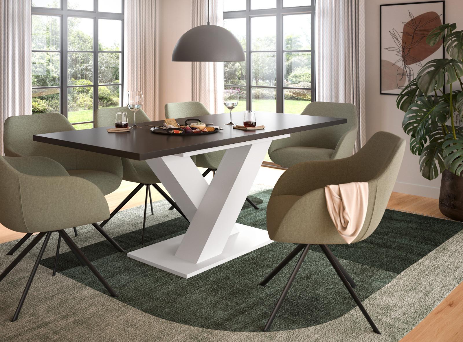 Küchentisch ausziehbar 150 - 190 cm
