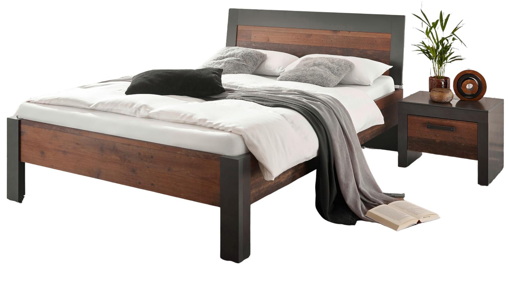 wohnli-moebel-suche-800001361700 Wohnli Möbelsuche - BETTANLAGE Used Wood Shabby Matera grau
