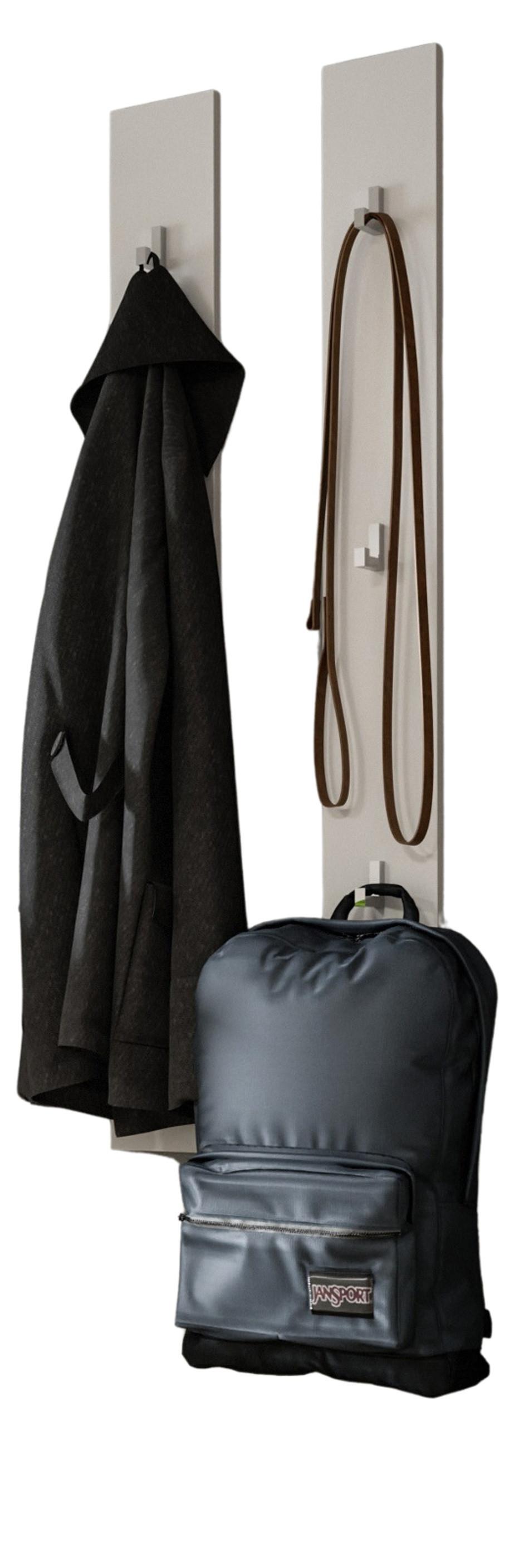 wohnli-moebel-suche-800001361770 Wohnli Möbelsuche - GARDEROBENPANEEL Set 2-teilig weiß 115 cm