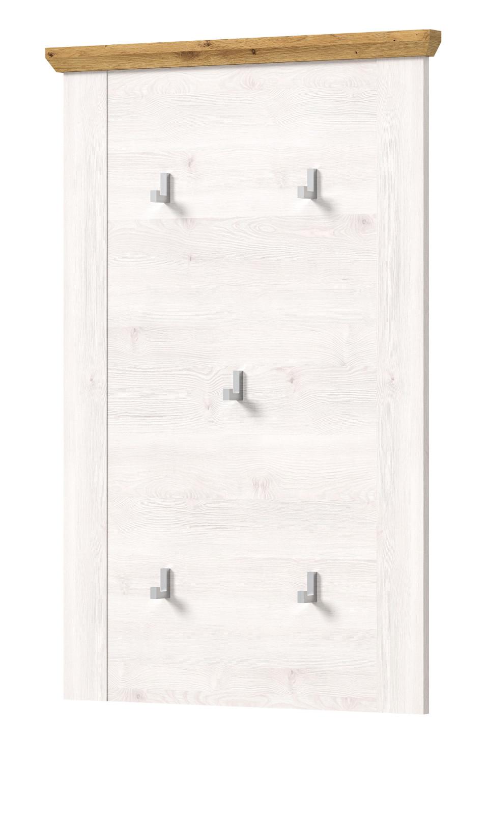 wohnli-moebel-suche-800001361771 Wohnli Möbelsuche - GARDEROBENPANEEL weiß Lärche Landhaus 68 cm