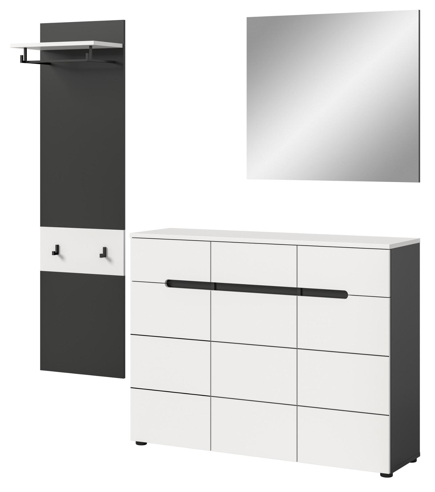 wohnli-moebel-suche-800001361872 Wohnli Möbelsuche - GARDEROBEN-SET 3-teilig in weiß